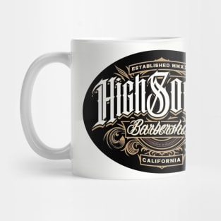 high social barbershop Mug